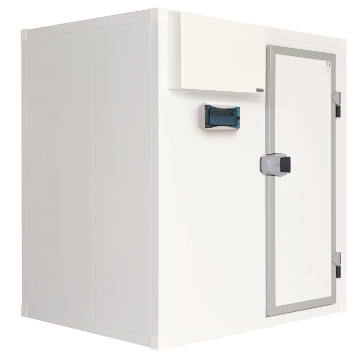 Minicelle frigorifere<br>Minicella 1630x1230 mm, spessore isolamento 60 mm. Gruppo remoto
