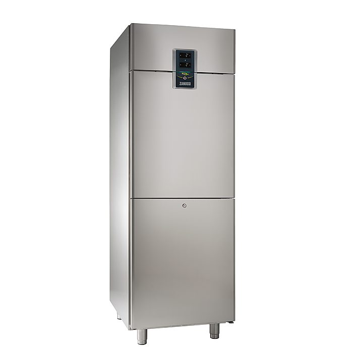 NPT Active<br>Frigo digitale 670 lt, 2 mezze porte, combinato -2 +10°C/-15+22°C, AISI 304, gas R290