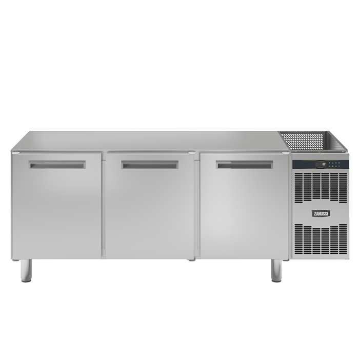 Pastry and Bakery Line<br>3 Door Refrigerated Counter, -2°/+7°C, 600X400 grid, no top