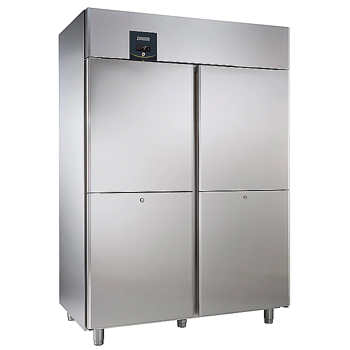NAU Maxi<br>Frigo digitale 1430 litri, 4 mezze porte, -2+10°C, AISI 304, gas R290