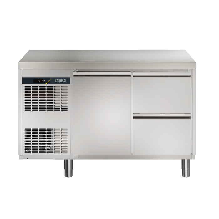 NPT Active HP<br>Table réfrigérée 290 L avec 1 porte et 2x1/2 tiroirs -2+10°C