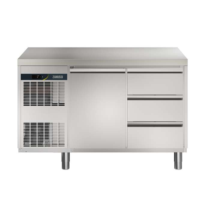 NPT Active HP<br>Tavolo refrigerato 290 lt, 1 porta, 3x1/3 cassetti, -2+10°C