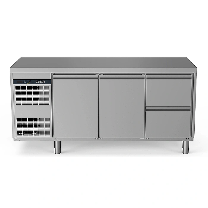 NPT Active HP<br>Tavolo refrigerato 440 lt, 2 porte, 2 cassetti, -2+10°C