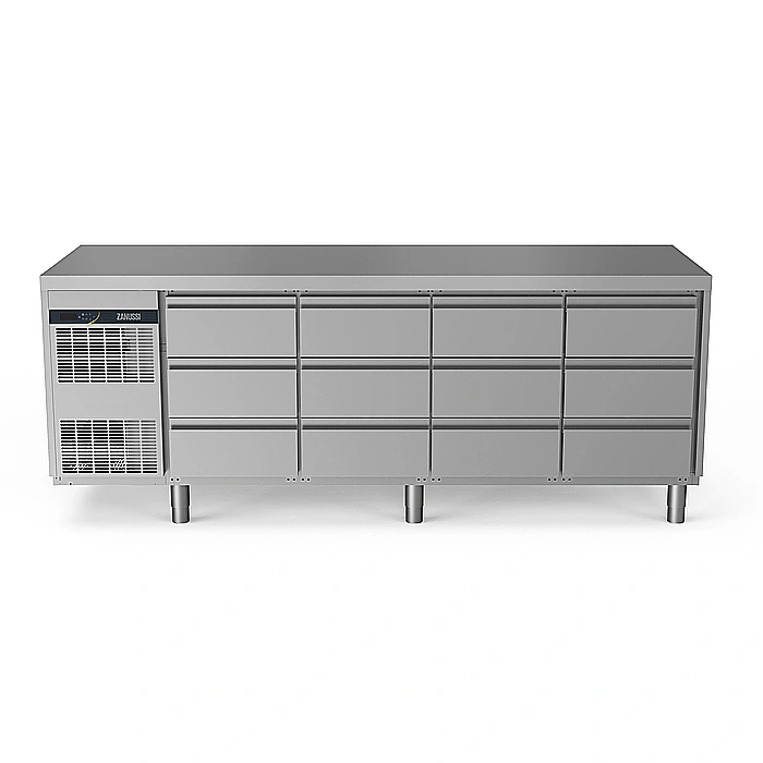 NPT Active HP<br>Tavolo refrigerato 590 lt, 12x1/3 cassetti, -2+10°C