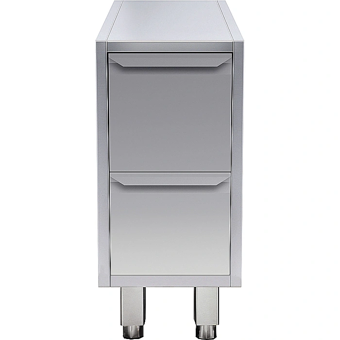 Preparazione Statica<br>Modulo neutro da 400 mm con 2 cassetti