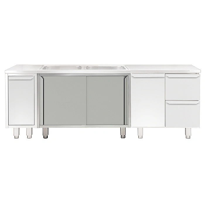 Preparazione Statica<br>Modulo neutro per lavatoi top - 1200 mm