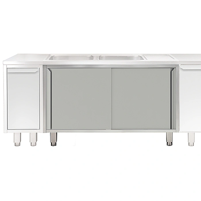 Preparazione Statica<br>Modulo neutro per lavatoi top - 1400 mm