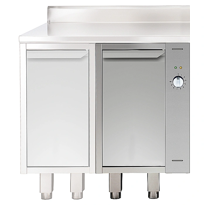 Preparazione Statica<br>Armadio caldo con 1 portina battente - 500 mm