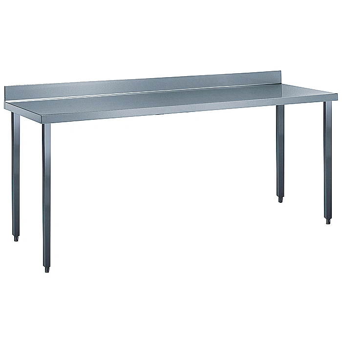 Preparazione Statica Standard<br>Tavolo con sottotelaio e alzatina da 2600 mm