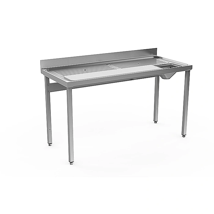 Preparazione Statica Standard<br>Tavolo lavorazione/lavaggio carne/pesce da 1600 mm