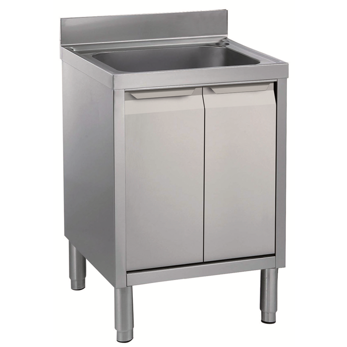 Standard Preparation<br>700 mm Cupboard Sink with 1 Bowl & 1 Door