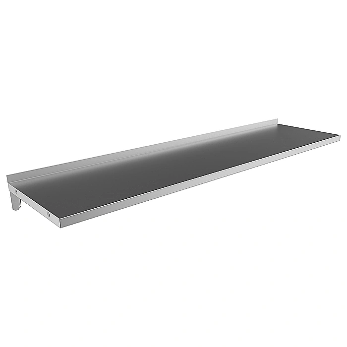 Preparazione Statica Standard<br>Mensola liscia con staffe, da 1800 mm
