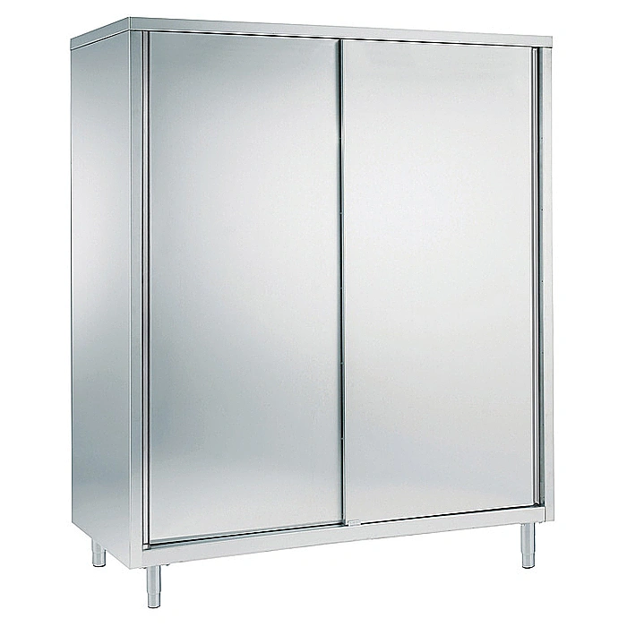 Preparazione Statica EB Line<br>Armadio stoviglie altezza 2000 mm, con 3 ripiani e 2 porte scorrevoli, da 1800 mm