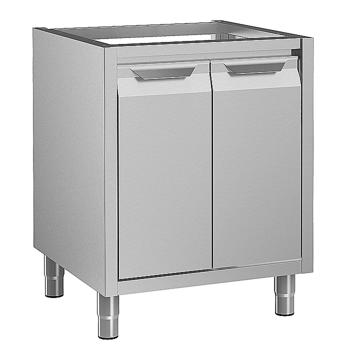 Preparazione Statica Standard<br>Vano armadiato senza top per lavello, con 2 porte a battente, 700 mm