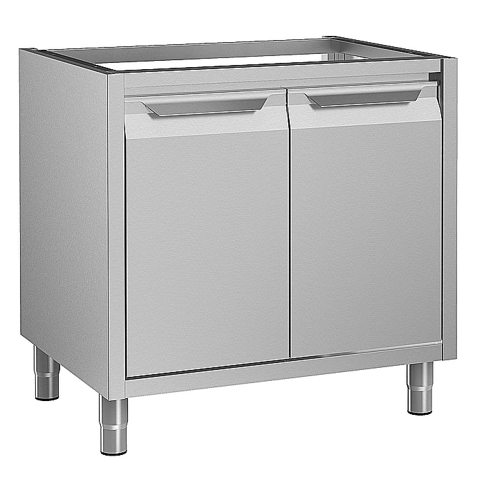 Preparazione Statica Standard<br>Vano armadiato senza top per lavello, con 2 porte a battente, 900 mm