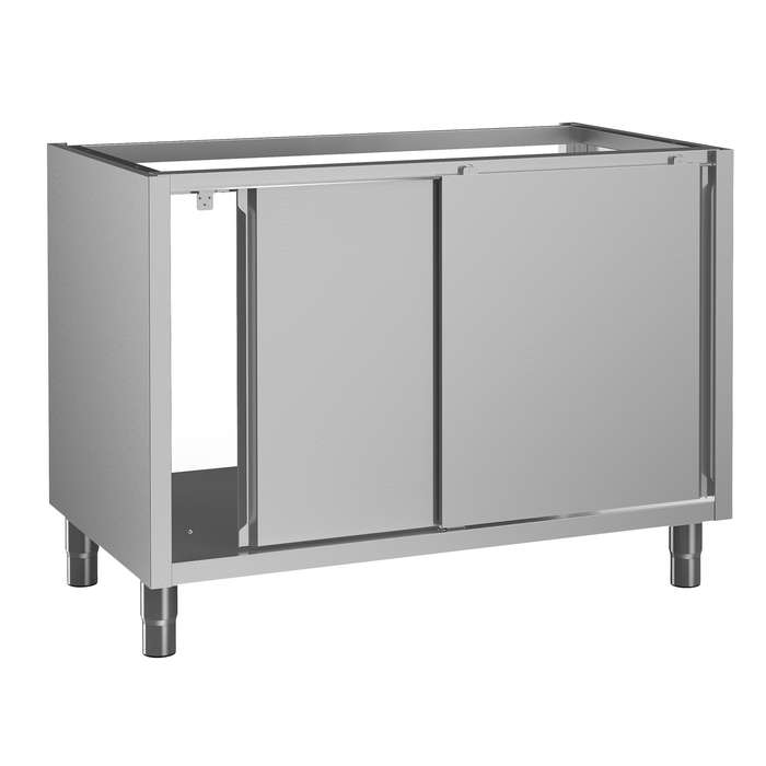 Standard Preparation<br>Cupboard Base for Sink Top (sliding doors) - no top, 1200mm