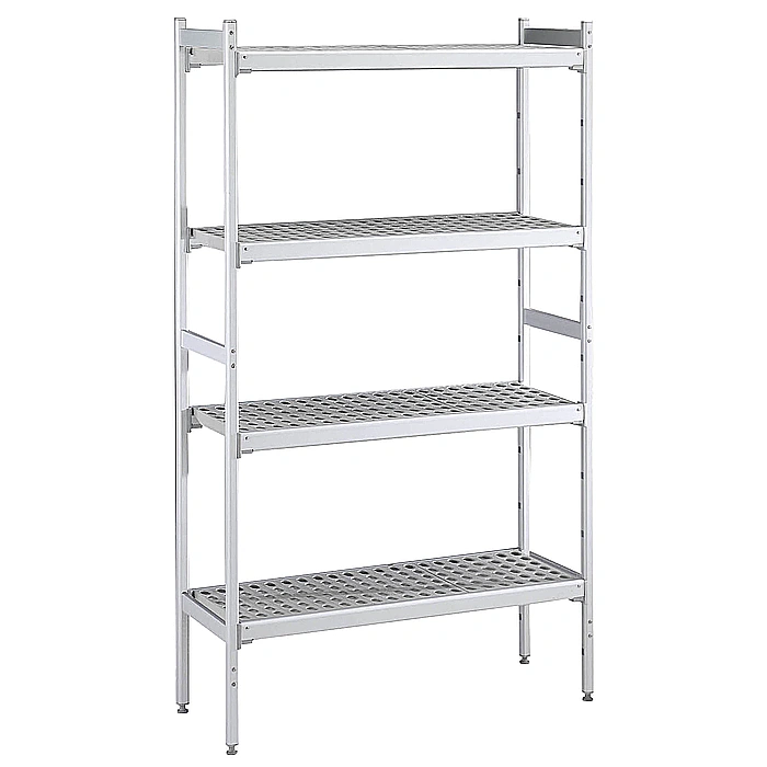 Preparazione Statica<br>Scaffale in alluminio 373x1696x1700H mm