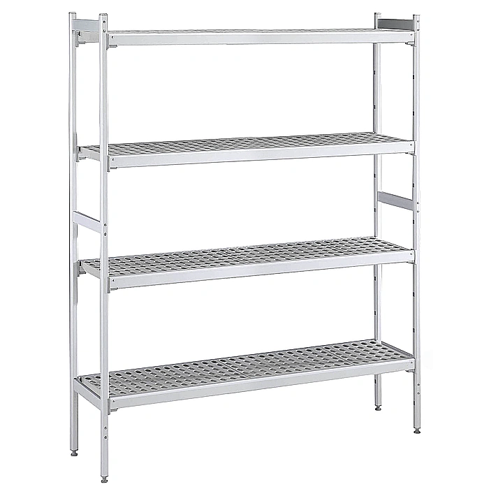 Preparazione Statica<br>Scaffale in alluminio 373x2404x1700H mm
