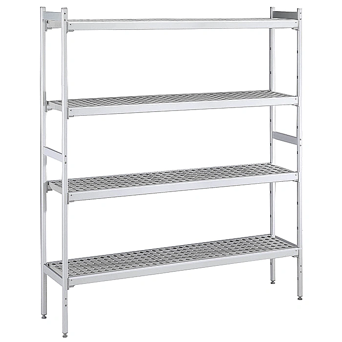 Preparazione Statica<br>Scaffale in alluminio 373x2580x1700H mm