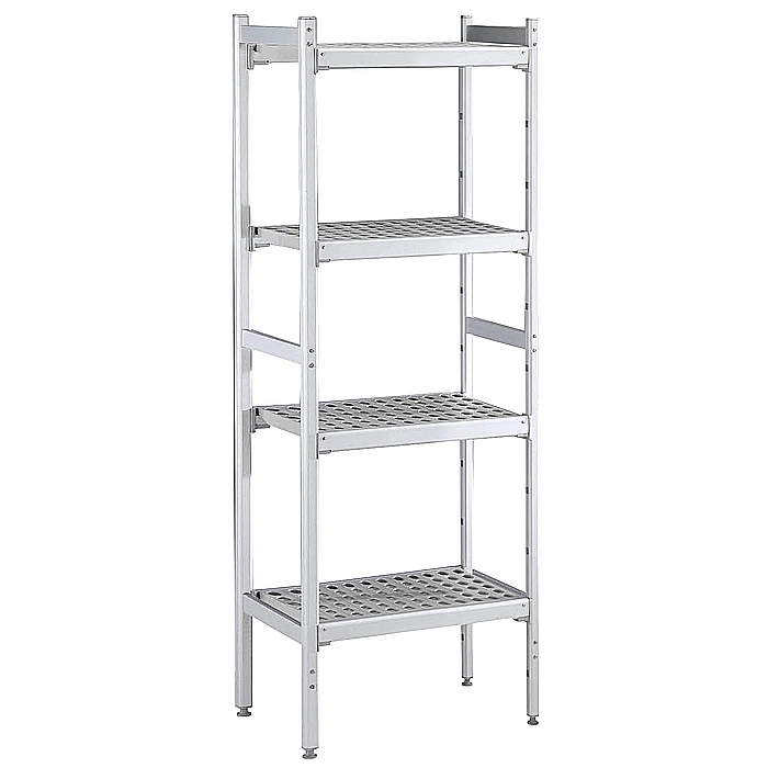 Preparazione Statica<br>Scaffale in alluminio 475x1037x1700H mm