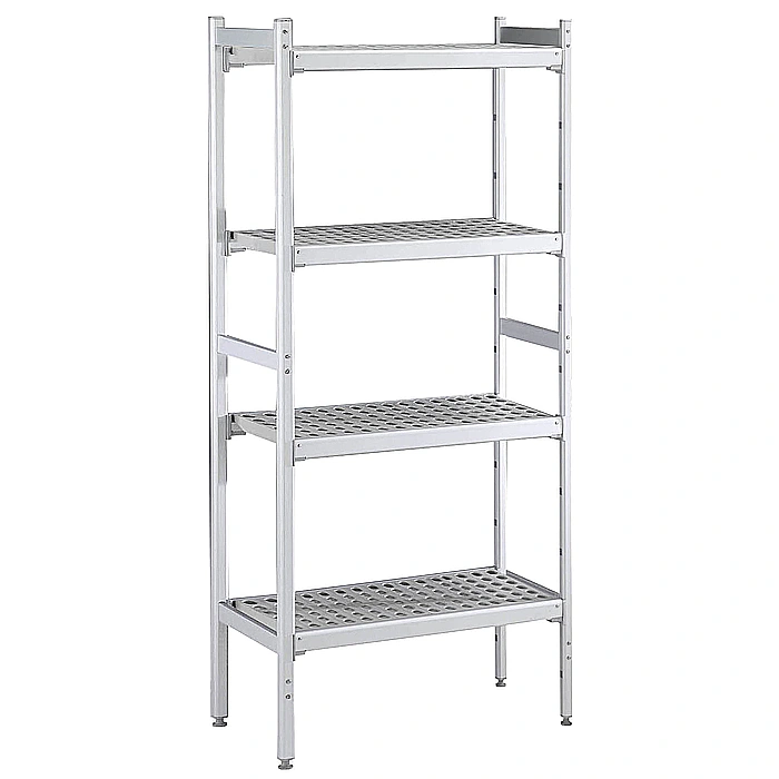 Preparazione Statica<br>Scaffale in alluminio 475x1304x1700H mm