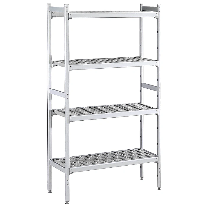 Preparazione Statica<br>Scaffale in alluminio 475x1606x1700H mm