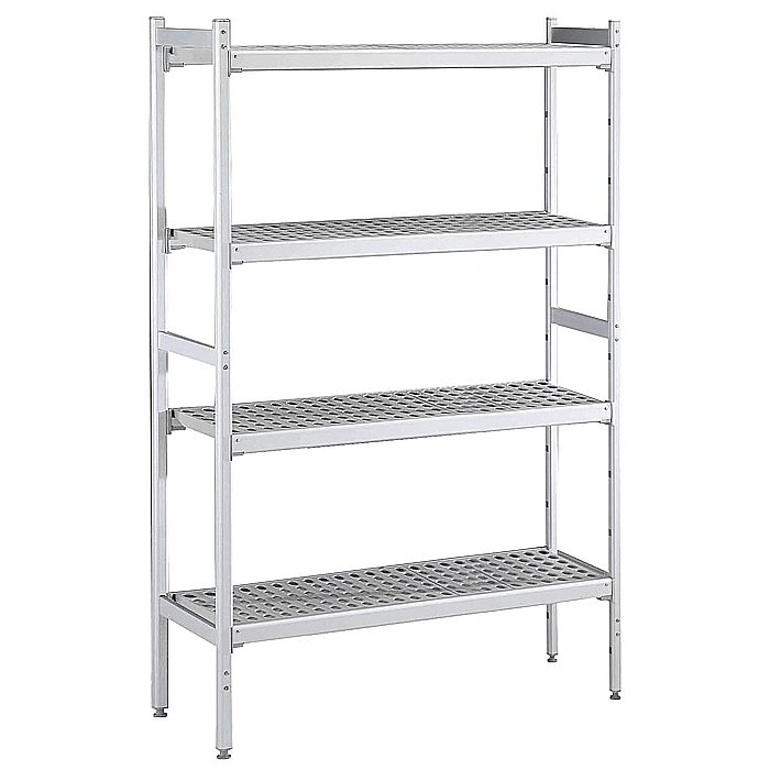 Preparazione Statica<br>Scaffale in alluminio 475x1872x1700H mm