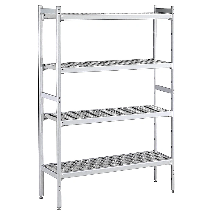 Preparazione Statica<br>Scaffale in alluminio 475x1960x1700H mm