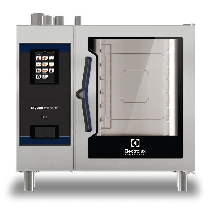 SkyLine PremiumS<br>FORNO SKYLINE PREMIUMS EVOLUTION 6 GN 1/1 - GAS GPL - TRIPLO VETRO