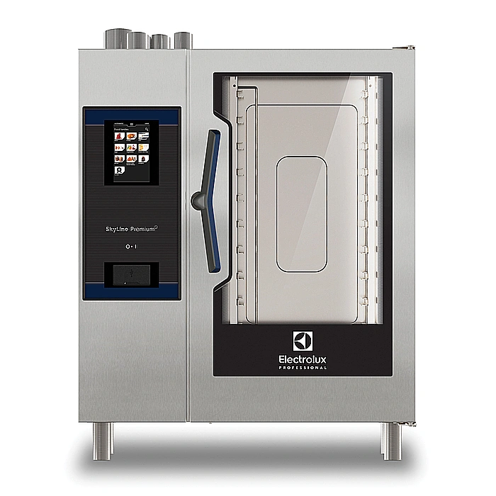 SkyLine PremiumS<br>Forno touch con boiler, gas GPL 10 GN 1/1