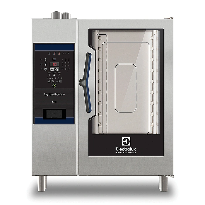 SkyLine Premium<br>Forno digitale con boiler, elettrico 10 GN 1/1