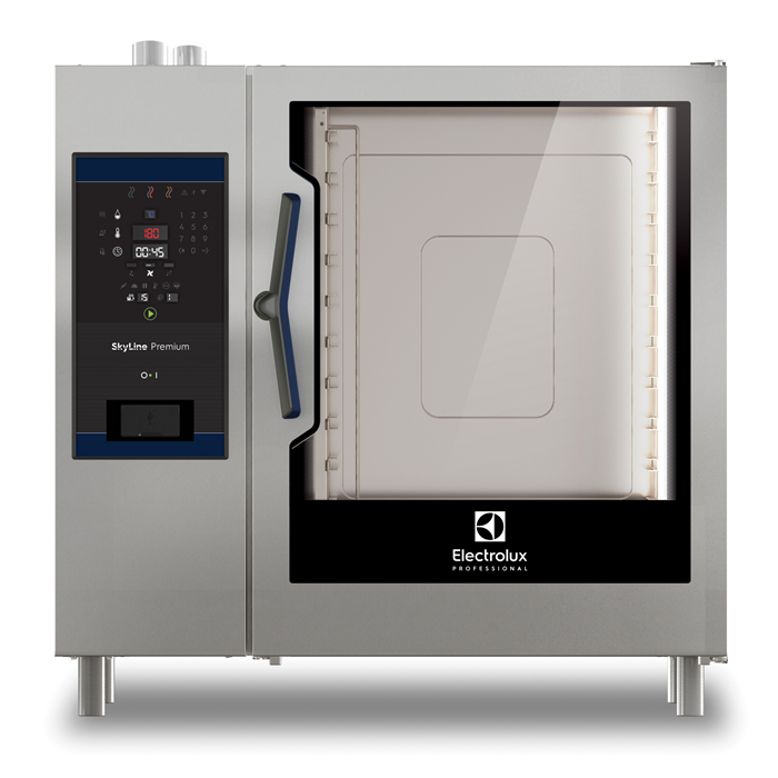 SkyLine Premium<br>Forno digitale con boiler, elettrico 10 GN 2/1