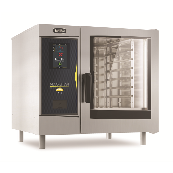 Magistar Combi TI<br>Forno Magistar Combi TI Bakery, 5 teglie 400X600 mm, gas, passo 80 mm