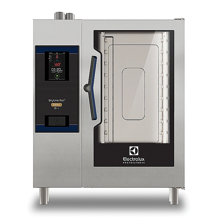 SkyLine ProS<br>Forno Bakery touch con iniettore di vapore, elettrico 8 teglie 400x600mm