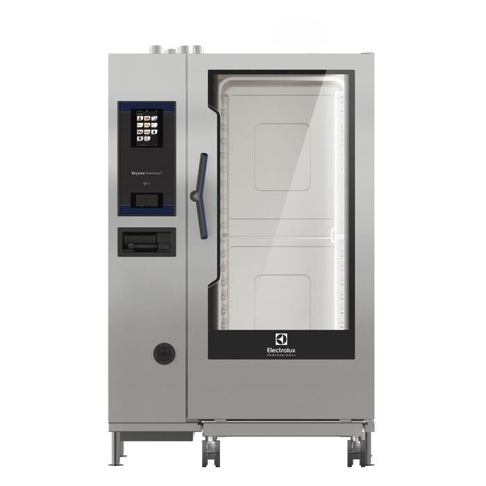 SkyLine PremiumS<br>FORNO SKYLINE PREMIUMS EVOLUTION 20 GN 2/1 - ELETTRICO - BOILER AISI 316L - TRIPLO VETRO