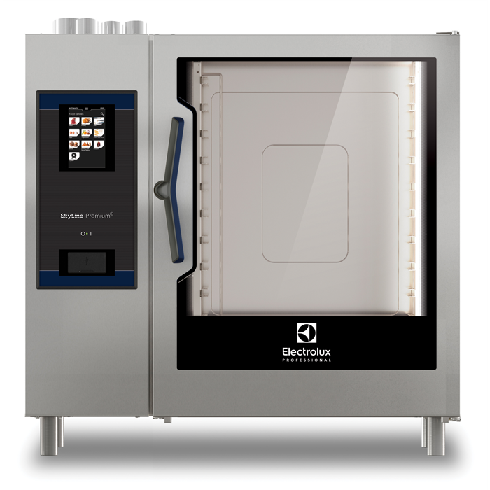 SkyLine PremiumS<br>Forno touch con boiler, gas 10 GN 2/1