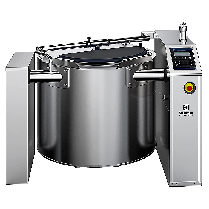 Cucine ad alta produttività<br>Promix Pentola elettrica con mescolatore 300lt, asse di rotazione 600 mm