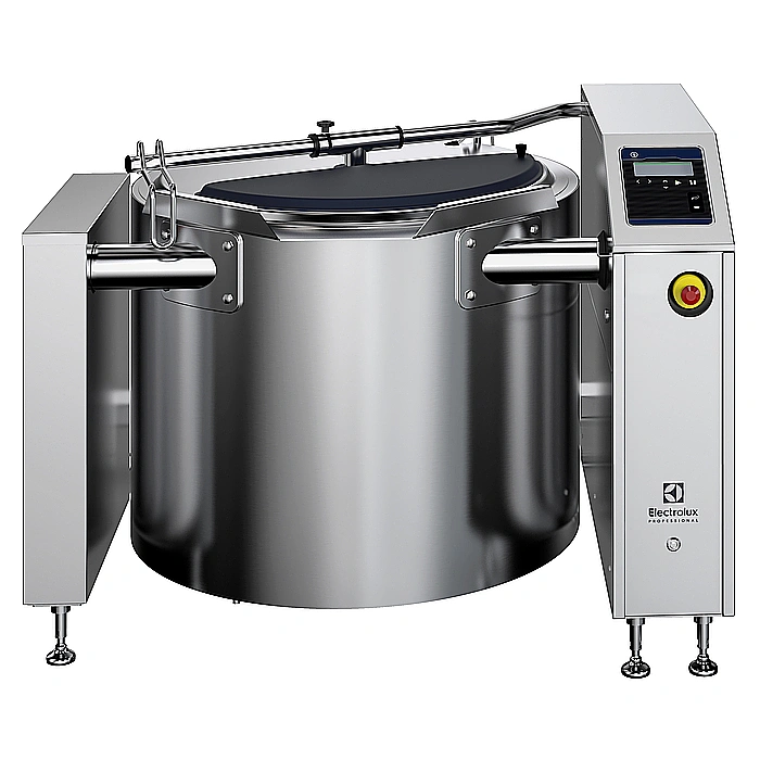 High Productivity Cooking<br>Kokgryta SMART el. 300L för installation på ben. Utan omrörare. 600 mm tipphöjd.inkl. flödesmätare och nivåkontroll