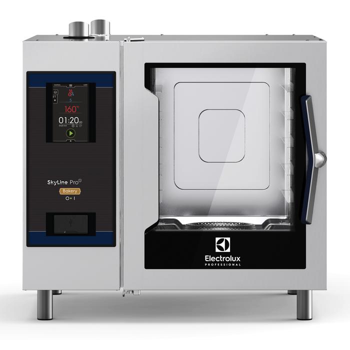 SkyLine ProS<br>FORNO SKYLINE PROS EVOLUTION 5 TEGLIE 600X400MM - ELETTRICO - TRIPLO VETRO - CERNIERA A SINISTRA - BAKERY