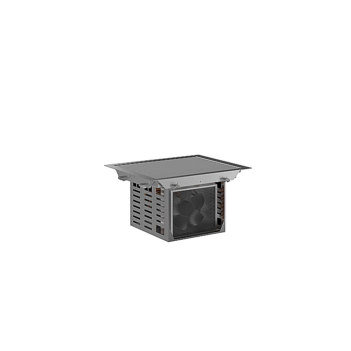 Drop-in<br>Piano refrigerato da incasso in quarzo per 2 bacinelle GN