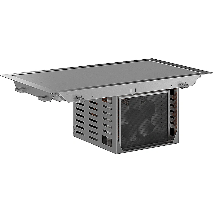 Drop-in<br>Piano refrigerato da incasso in quarzo per 3 bacinelle GN