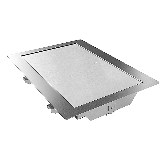 Drop-in<br>Piano refrigerato al quarzo da incasso per 1 bacinella GN, predisposto per gruppo remoto