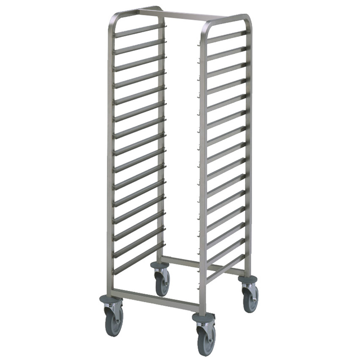 Self Service<br>Trolley for 15 pastry trays - 400x600mm