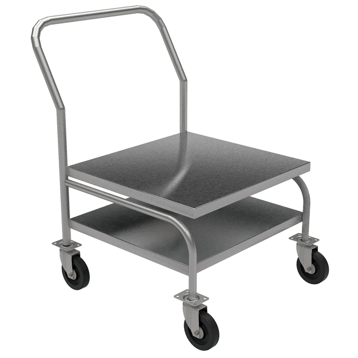 Carrelli di servizio<br>Carrello con pianale alto 600 mm