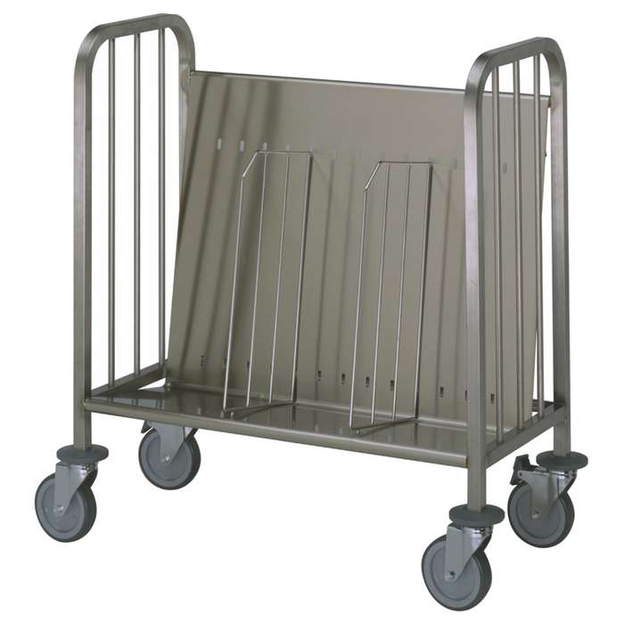 Chariots de service<br>Chariot 1 face pour 150 assiettes