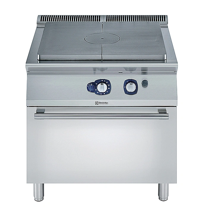 Gamma cottura modulare<br>700XP Tuttapiastra a gas su forno a gas