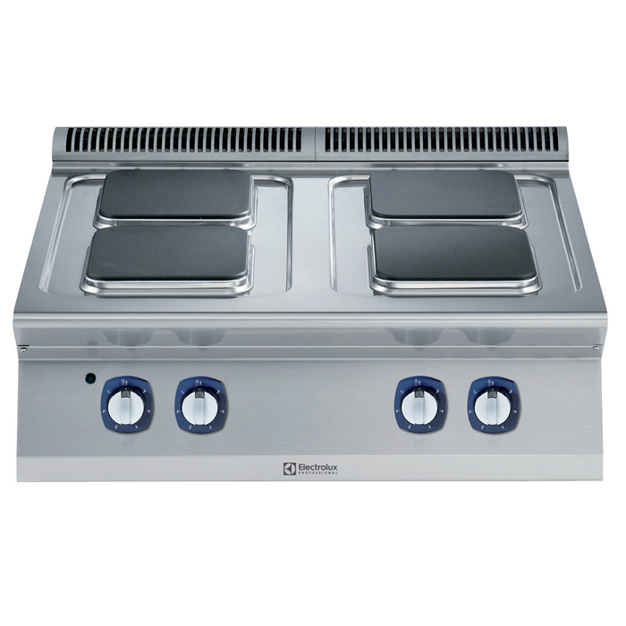 Gamma cottura modulare<br>700XP Cucina elettrica top 4 piastre quadre