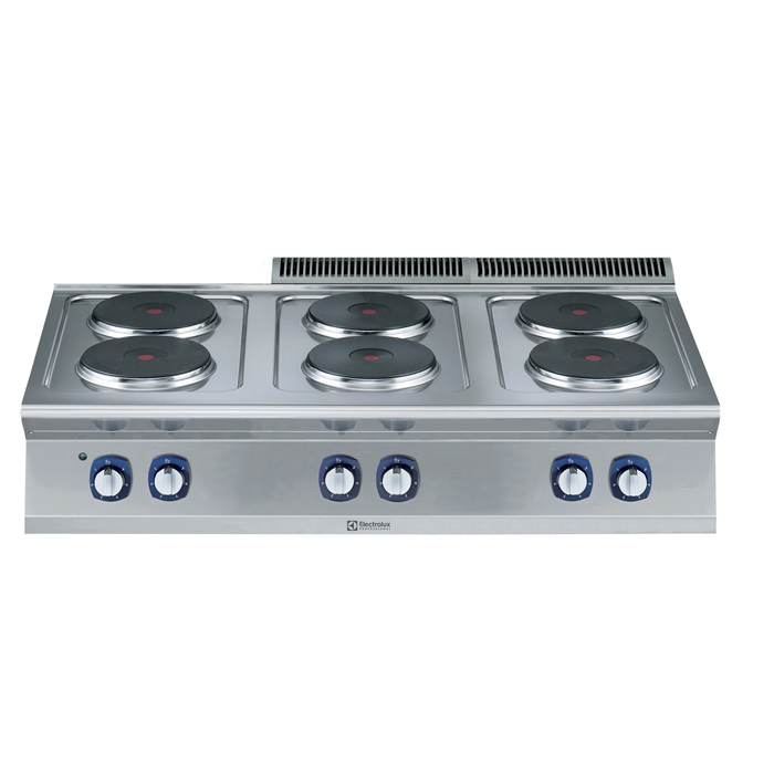 Gamma cottura modulare<br>700XP Cucina elettrica top 6 piastre