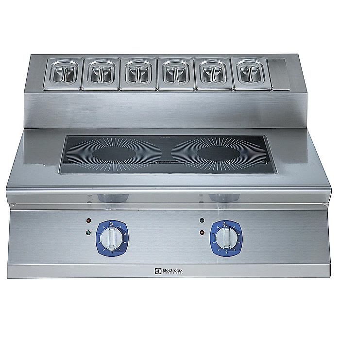 Gamma cottura modulare<br>700XP Piano a induzione top 2 zone frontale