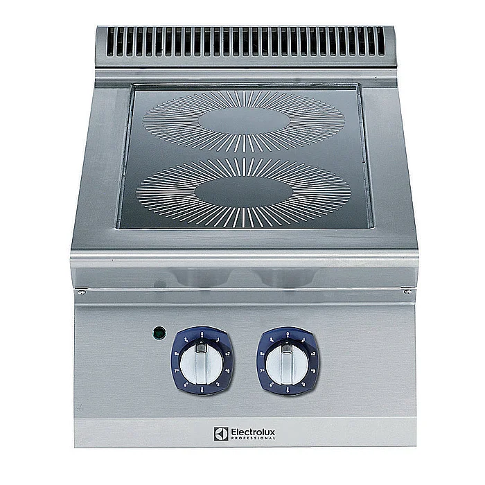 Gamma cottura modulare<br>700XP Piano a infrarosso top 2 zone